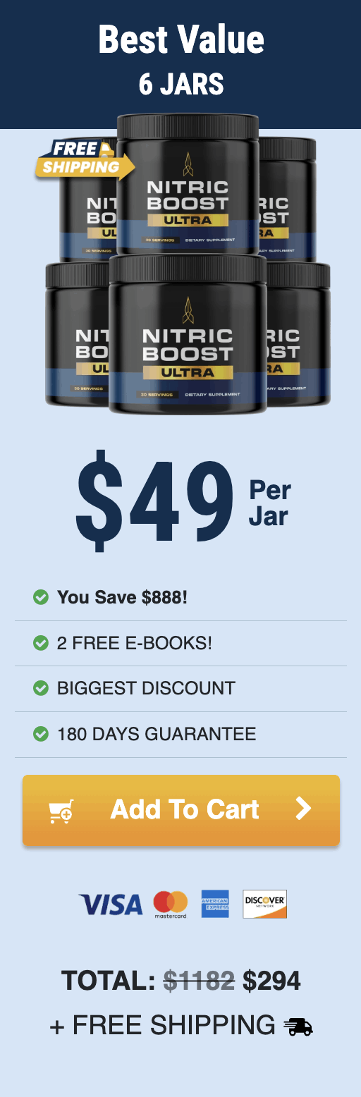 Nitric Boost 6 jars